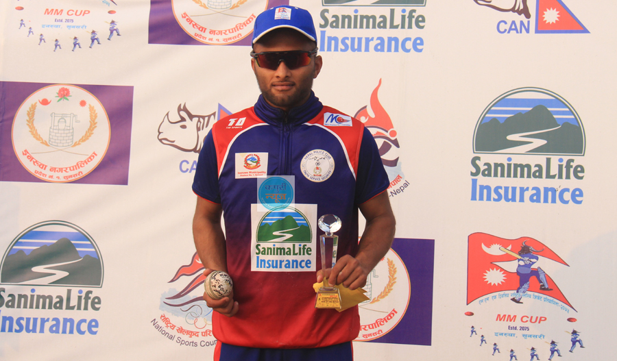 Player-of-the-match-Sagar-D