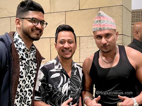 भारतीय चर्चित गायक हनी सिंह पहिलो पटक नेपाल आउने