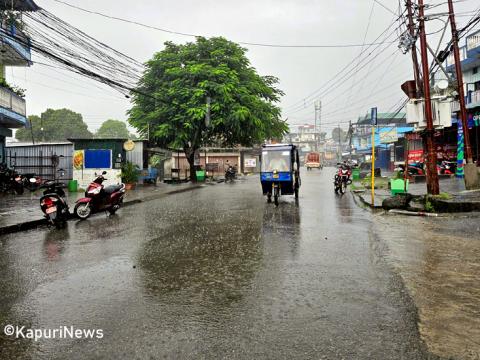 सुनसरी सहित ५६ जिल्लामा भारीदेखि अतिभारीसम्मको वर्षाको सम्भावना