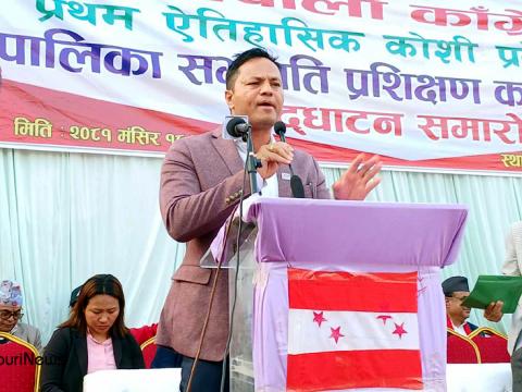 महामन्त्री थापाले भने : 'अबको काँग्रेस सभापति डाक्टर शेखर कोइराला'