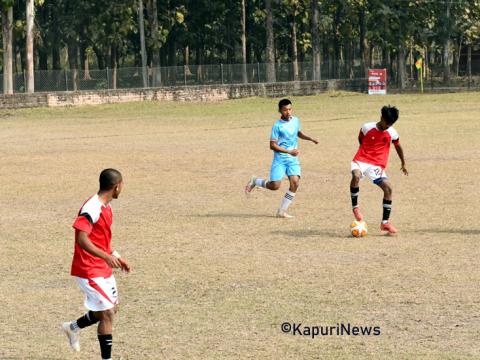 हिसान एन्फा कप फुटबलमा ज्ञान दर्पण, विश्व आदर्श, कोशी सेन्टजेम्स र इम्पेरियल बिजयी