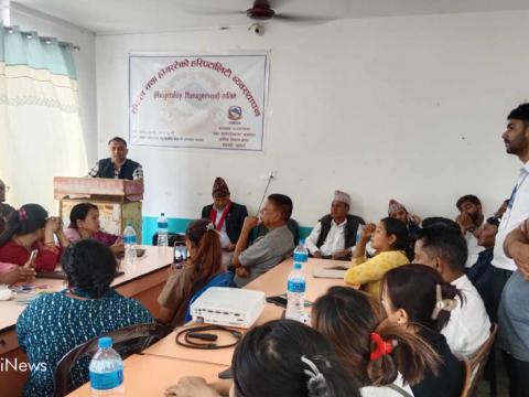 वराहक्षेत्रमा होटल तथा होमस्टे हस्पिटालिटी व्यवस्थापन तालिम