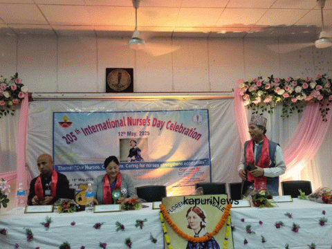 बिपी प्रतिष्ठानका नर्सहरूले सम्झिए आधुनिक नर्सिङकी संस्थापिका फ्लोरेन्स नाइटिङगेल  