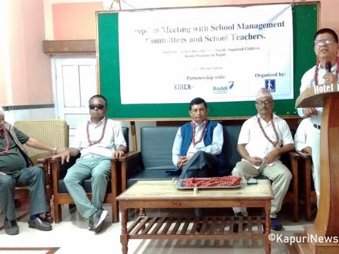 नेपालका स्कुल कलेजमा ५५० दृष्टिविहीन विद्यार्थीहरू, ब्रलेलिपि शिक्षणमा नयाँ शिक्षा पद्धति अपनाइँदै