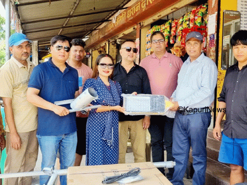 पिण्डेश्वर, बुढासुब्बा, साकेला पार्कमा काँग्रेस मार्फत सोलार बत्ती