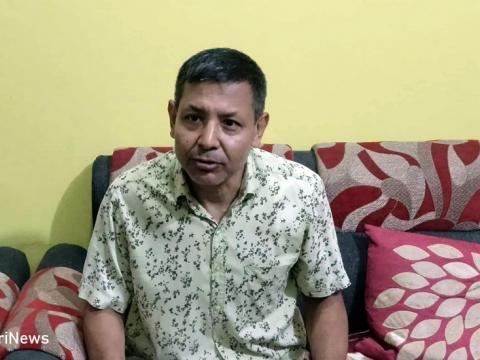 पार्टी कार्यालयमा ढुङ्गा हानेको फुटेजले तनाव, अन्य तोडफोड आगजनीमा संलग्न छैन : शाक्य