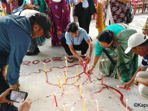 चुम्लुङ स्थापना दिवसमा जेहन्दमार छात्रालाई १० हजार रुपैयाँ छात्रवृत्ति