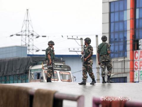 नेपाली सेनाद्वारा आगजनी, लुटपाटमा संलग्न २७ जना पक्राउ, सुरक्षा व्यवस्थामा कडाइ
