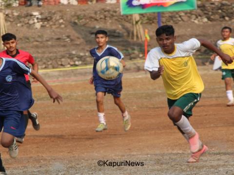 दिल्ली पब्लिक र प्रभात स्कुल क्वाटर फाइनल प्रवेश