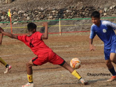 बाल्मिकी मेमोरियल सेकेण्डरीसँग २–१ गोलले निधी सेकेण्डरी स्कुल पराजित     