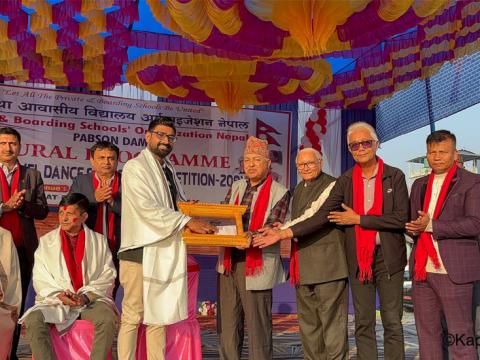 कपुरीकर्मी अधिकारी झापामा सम्मानित