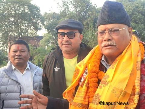 अन्ततः सुनसरी ३ मा विजय गच्छदारले दर्ता गराए उम्मेदवारी  