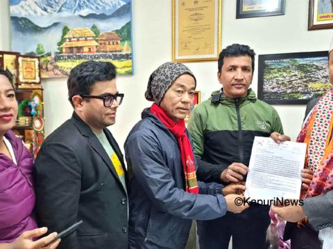 हर्क साम्पाङले पत्रकार महासङ्घसँग तोडेको सहकार्य कार्यवाहक प्रमुख बेघाले पूनःसुचारु गर्ने हर्क साम्पाङले पत्रकार महासङ्घसँग तोडेको सहकार्य कार्यवाहक प्रमुख बेघाले पूनःसुचारु गर्ने