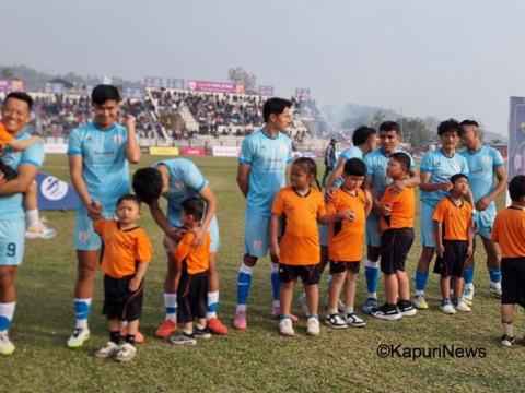 बुढासुब्बा गोल्ड कपमा खेलाडीसँगै अटिजम भएका २२ बालबालिका मैदानमा 
