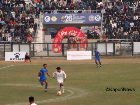  लिग च्याम्पियन चर्च ब्वाइज १-० गोलले पुलिस क्लबलाई हराउँदै सेमिफाइनलमा 