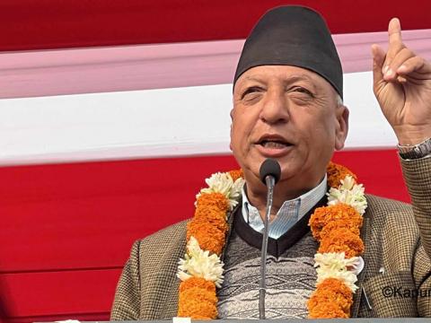 यो निर्वाचन देश बनाउने कि भत्काउने बिचको जनमत सङ्ग्रह हो: एमाले नेता राजेन्द्र गौतम