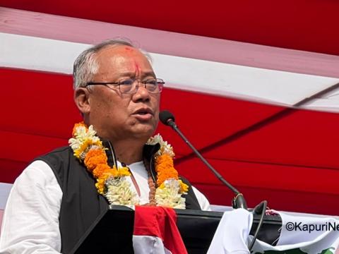 अहिले राष्ट्रियताको जग जोगाउनु अपरिहार्यता बनेको छ, काँग्रेस देश टुक्र्याउने होइन, जोड्ने पार्टी हो : काँग्रेस नेता भीष्मराज आङदम्बे अहिले राष्ट्रियताको जग जोगाउनु अपरिहार्यता बनेको छ, काँग्रेस देश टुक्र्याउने होइन, जोड्ने पार्टी हो : काँग्रेस नेता भीष्मराज आङदम्बे