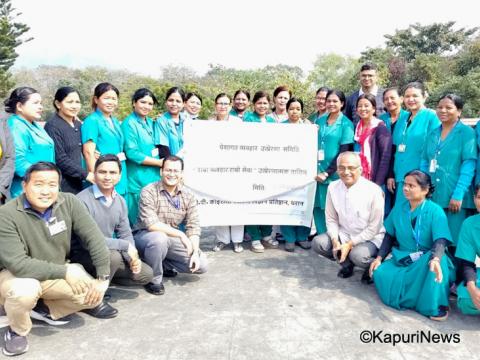 बिपीका चिकित्सक, नर्स र कर्मचारीलाई बिरामीसँग गरिने मर्यादित व्यवहार सिकाइँदै बिपीका चिकित्सक, नर्स र कर्मचारीलाई बिरामीसँग गरिने मर्यादित व्यवहार सिकाइँदै