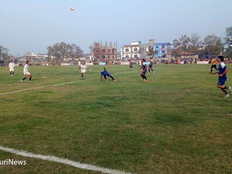 कृष्णप्रसाद भट्टराई स्मृति गोल्डकप सुरु, उद्घाटन खेलमा केराबारी विजयी कृष्णप्रसाद भट्टराई स्मृति गोल्डकप सुरु, उद्घाटन खेलमा केराबारी विजयी