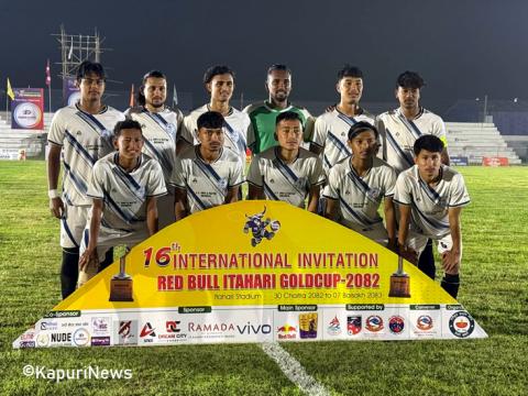 इटहरी गोल्डकपको उद्घाटन: नाइजेरियालाई हराउँदै  मोरङ सेमिफाइनलमा