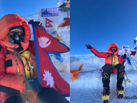 धरानकी प्रीति रातेरिया अग्रवाल बनिन् मारवाडी समुदायकी पहिलो सगरमाथा शिखर आरोही
