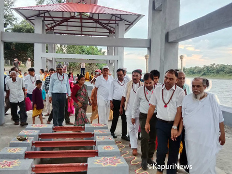 चतराको दुर्वासा वैकुण्ठ मोक्ष घाटमा ६ वटा शवदाह स्थल निर्माण चतराको दुर्वासा वैकुण्ठ मोक्ष घाटमा ६ वटा शवदाह स्थल निर्माण