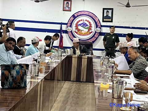 वडाध्यक्षव्दयले आत्मालोचना गरेपछि कावा प्रमुखसँग बजेटमा सहमति, भोलि नगरसभा 