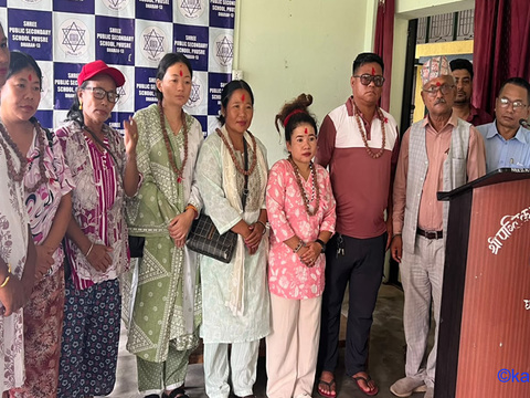 पब्लिक मावि फुस्रे अभिभावक सङ्घ अध्यक्षमा सम्य लिम्बू