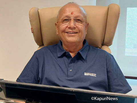राजेन्द्र राउतले सरकारलाई दिए ११ लाख 