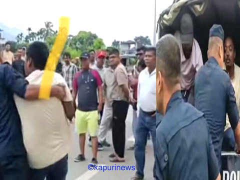 नयाँ बसपार्क अवरुद्ध गर्न खोज्ने चार जना पक्राउ