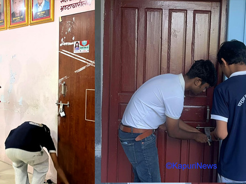 कावा प्रमुख बोघाले माग पुरा गरेपछि विद्यार्थीले खोले तालाबन्दी