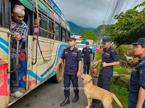 दशैंको पूर्वसन्ध्या कोशी प्रदेशमा ८ हजार १३३ जना प्रहरी परिचालन
