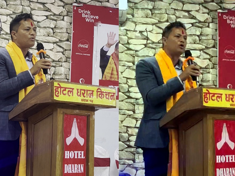 नेपाली काँग्रेस कोशी प्रदेशका महामन्त्री उमेश थापाद्वारा सभापतिको उम्मेदवारी औपचारिक घोषणा